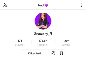 CONTA TIKTOK COM +170K DE SEGUIDORES, 1.0M DE CURTIDAS - Redes Sociais