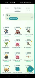 Conta Lv 44 Com Vários Pokemons Raros - Pokémon