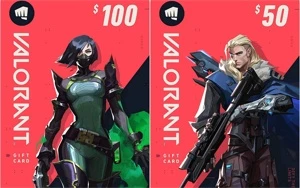 VALORANT R$ 50/100 (VP) - Gift Cards
