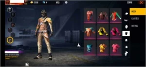 Conta Free Fire lvl64 e Passe de elite Sakura.