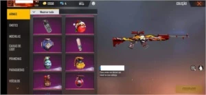 Conta Free Fire lvl64 e Passe de elite Sakura.