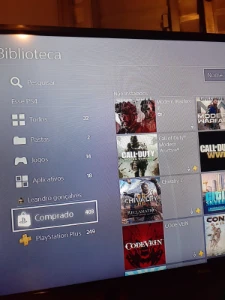 Conta PSN com 403 jogos + PSN Plus Essencial 1 ano - Outros