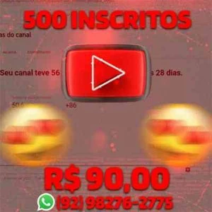 Canal do YouTube 400 Inscritos a venda - Redes Sociais