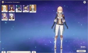 JEAN + RAZOR, NOELLE 2 CONSTELAÇÕES AR 7 - Genshin Impact
