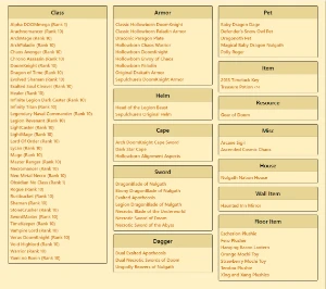 Conta AQW EndGame Level Max - Adventure Quest World