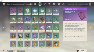 NA - AR42 - KEQING, KLEE +9 PERSONAGENS E ATLAS CELESTIAL - Genshin Impact