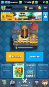Conta clash royale lv 12 top !!