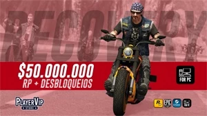 GTA Online PC - Dinheiro 50 milhões + Bônus