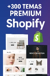 ✨ Mais de 300 Temas Exclusivos Shopify!