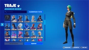 Conta Fortnite com muitas Skins.
