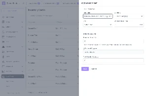 Inventory Module for Tabletrack - Outros