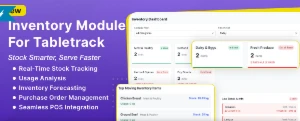 Inventory Module for Tabletrack - Outros
