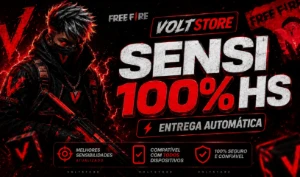  SENSI 100% HS • MOBILE & EMULADOR • FREE FIRE ⛩️