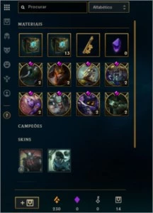 Conta League of legends LOL