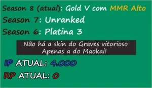 Conta LOL => SKINS E CHAMPIONS - League of Legends