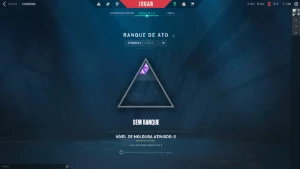 Conta Valorant D1, bom MMR