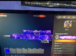 Camuflagem dark matter call of duty black ops 6/warzone COD