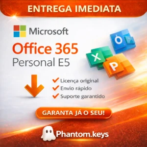 Office 365 | 1 ANO | 5 Dispositivos - Softwares and Licenses