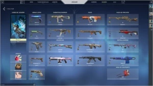 Conta valorant (Para vender rápido) 800 reais em skins