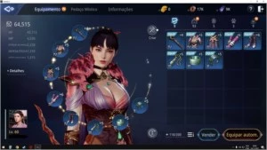 conta mir4 lvl 60 com 65k power