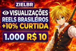 Visualizações Reels brasileiros+10% curtida