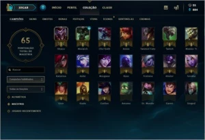 Conta lol silver 1 Com emotes espólios e 3 skins - League of Legends