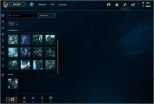 Conta LOL Platina 3, 29 skins, 25 emotes, 81 Icones - League of Legends