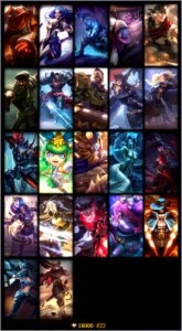 Conta Platina 4 League of Legends LOL