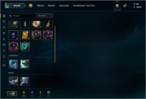 Conta Platina 4 League of Legends LOL