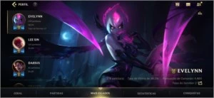 Vendo conta De Wild Rift Diamante 3 - League of Legends: Wild Rift LOL WR
