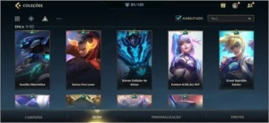 Vendo conta De Wild Rift Diamante 3 - League of Legends: Wild Rift LOL WR