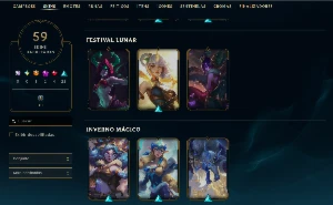 Conta LoL desde 2015