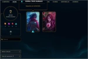 conta smurf only suporte - League of Legends LOL