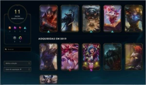 CONTA PLATINA I, DONO ÚNICO, SEM E-MAIL CONFIRMADO - League of Legends LOL