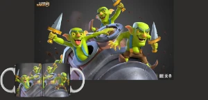 Caneca Clash Royale Modelos - Produtos Físicos