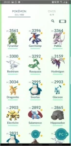 Conta Pokémon Go lvl 35 full