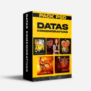 Pack imagens PSD - Artes e Templates Artes Canva
