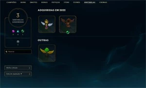 Conta League of Legends Platina 4. LOL
