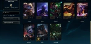 Conta League of Legends Platina 4. LOL