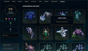 ACC DE LOL/VALORANT D1 719 SKINS // 2K GASTO EM VALORANT - League of Legends
