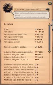 Conta 1.7b de fama - Albion Online