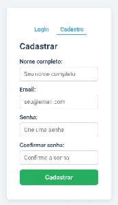 📄 Página de login e cadastro personalizável - Outros