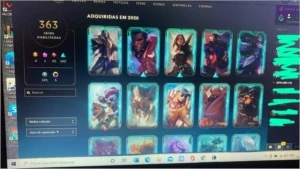 Conta lol - 363 skins - League of Legends