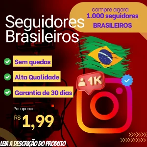[ Promoção ] Seguidores Brasileiros no Instagram! - Redes Sociais
