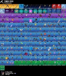 Conta Fortnite 130 Skins | Midas Gold | Leviatan Axe | Skull