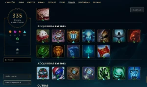 Conta Ultra Rara - LOL - League of Legends