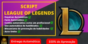 Script League Of Legends Vitalício + Entrega Automática LOL