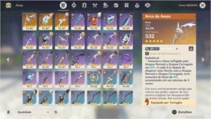 Genshin AR53 | Klee,Raiden,Tartaglia,Kequing,Mona | 3 Armas - Genshin Impact