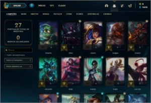 CONTA PLATINA SMURF COM O WR ALTO - League of Legends LOL