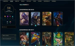Conta Lol Elise e Morgana Vitoriosas, Platina 2, mmr ótimo - League of Legends